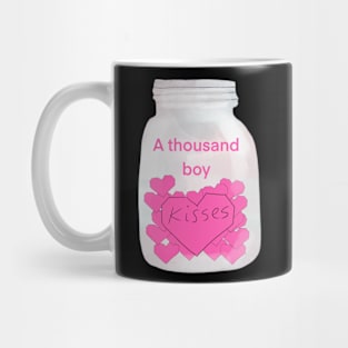 A thousand boy kisses jar Mug